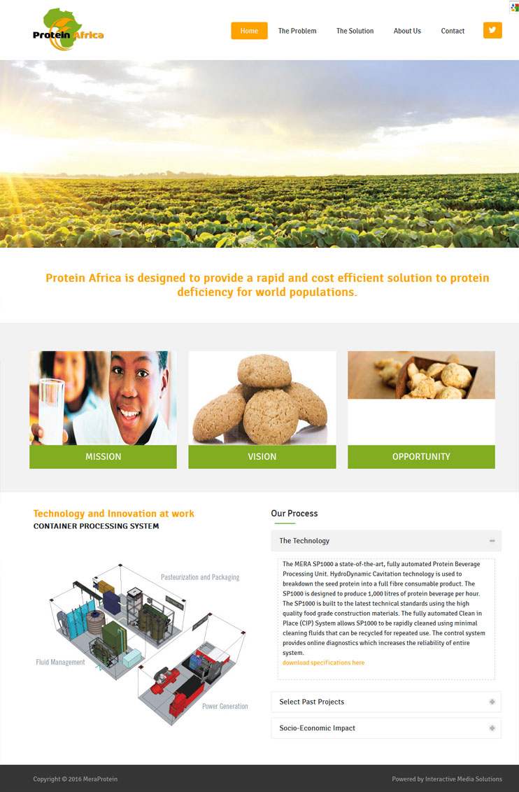 MeraProtein – WordPress Responsive Website Design